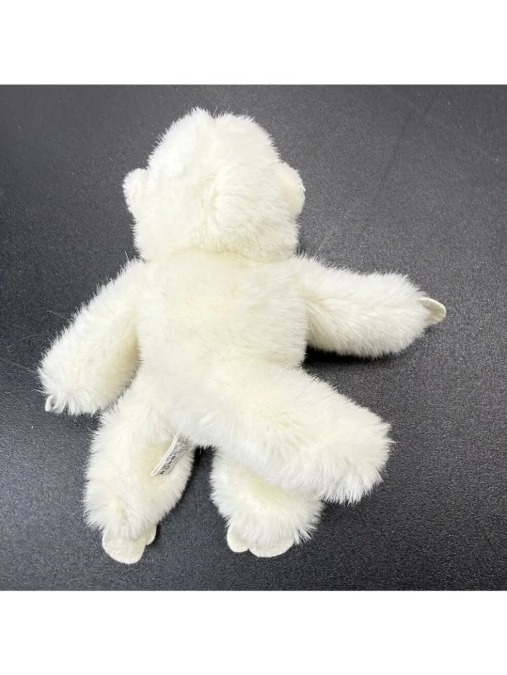Vintage 1990s Russ Mungo White Monkey Ape Soft Plush Toy 8 Inch